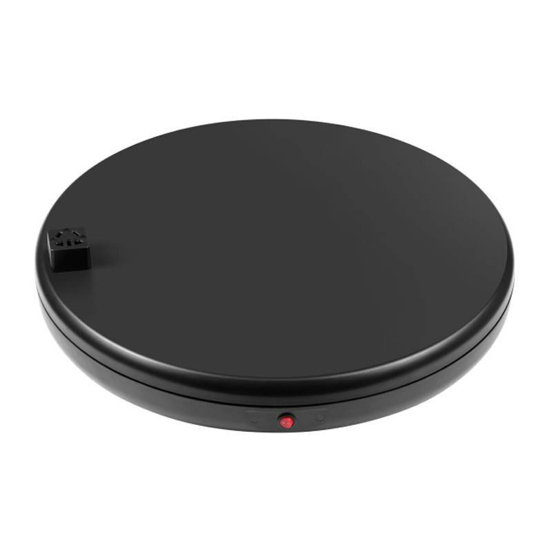 Drehbarer Display-Ständer Puluz mit Steckdose 45 cm (schwarz)-2