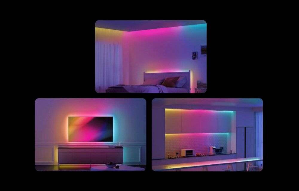 Symbolbild für Pasek LED RGBIC Yeelight Led Basic Strip Lights 12m