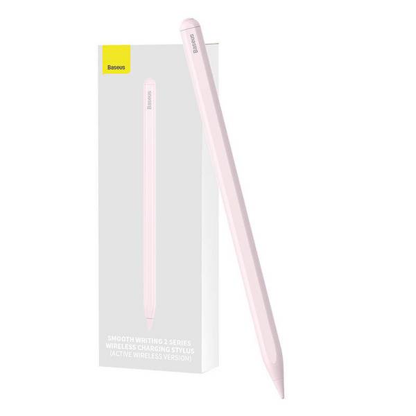 Kabelloser Ladestift für Telefon/Tablet Baseus Smooth Writing (rosa)