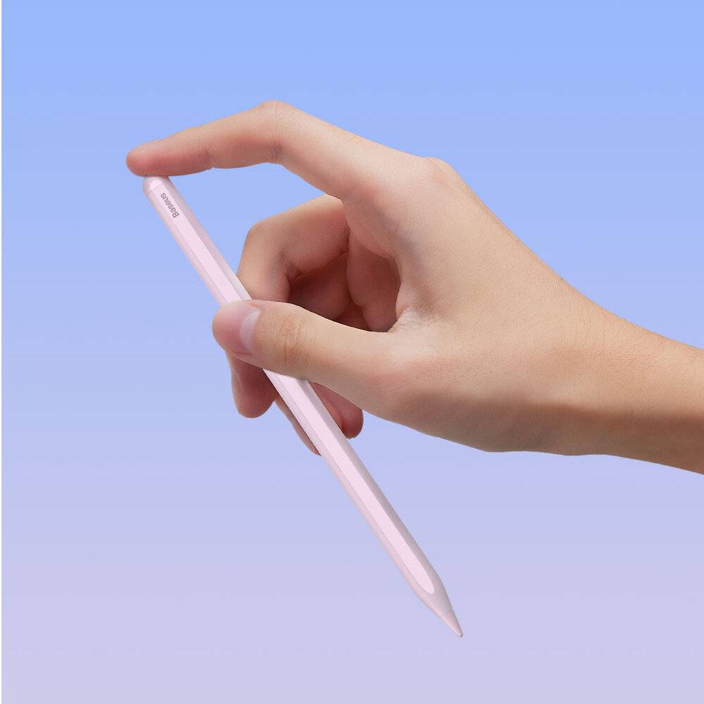 Kabelloser Ladestift für Telefon/Tablet Baseus Smooth Writing (rosa)-2