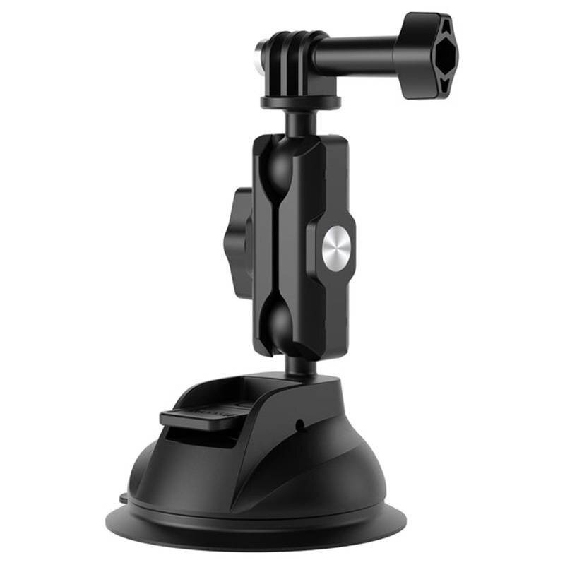 TELESIN Universal-Saugnapfhalterung mit Telefonhalterung und Action-Kamera-Halterung TE-SUC-012-0
