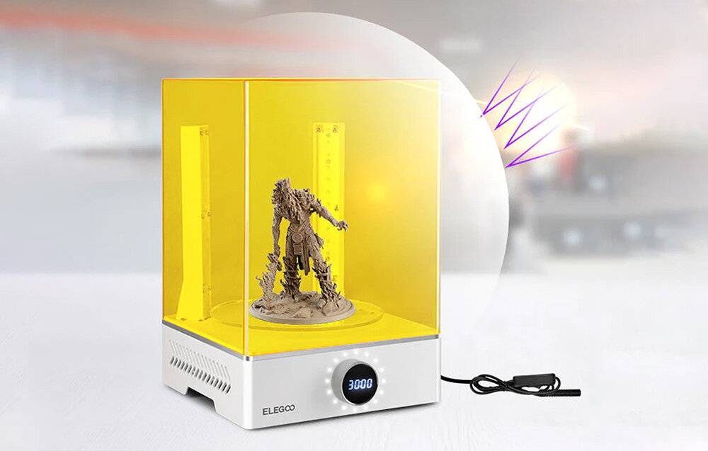 ELEGOO Mercury XS Wash & Cure Bundle, 3D-Druck Nachbearbeitungsstation, 7L Tank-2