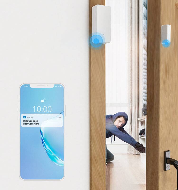 Sonoff DW2 Door/Window Sensor, Tür- und Fensterkontakt, WiFi-5
