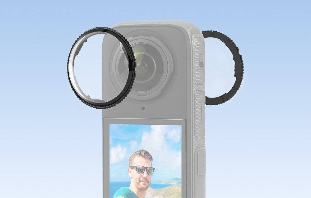 Puluz - PU988T - Optische Glaslinsenabdeckung PULUZ für Insta360 X4-1