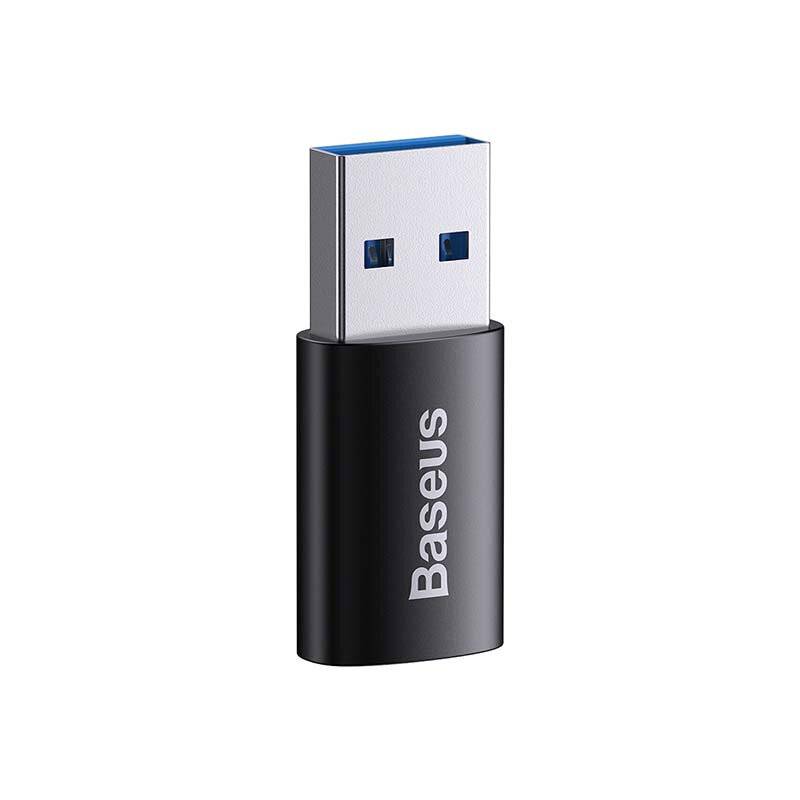 Baseus Ingenuity ZJJQ000101 USB 3.1 Black - USB-A to USB-C Adapter-1