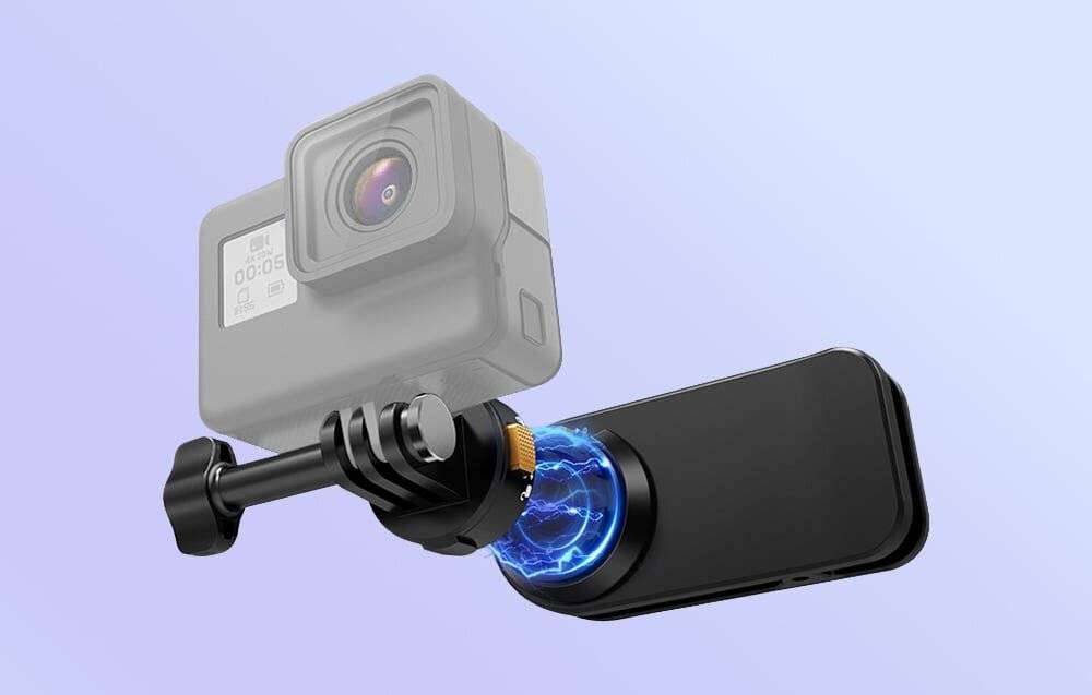 Puluz - PU1055B - PULUZ Rucksackhalterung für Sportkameras (einschließlich Osmo Action 5 Pro, Insta360 Ace Pro 2)-1