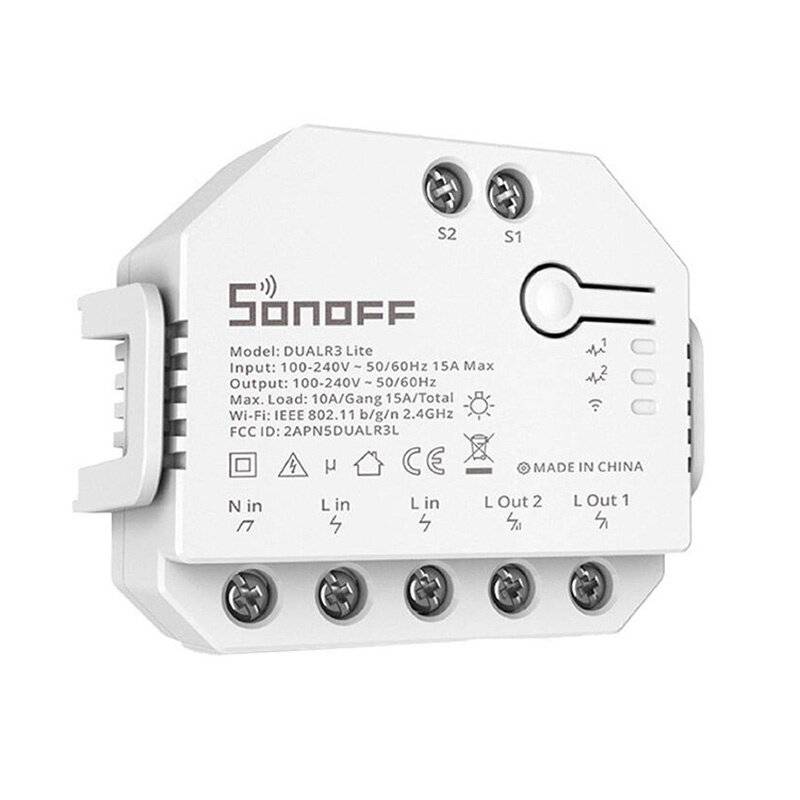 Sonoff - DUALR3 Lite - Intelligenter WLAN-Schalter Sonoff Dual R3 Lite-5
