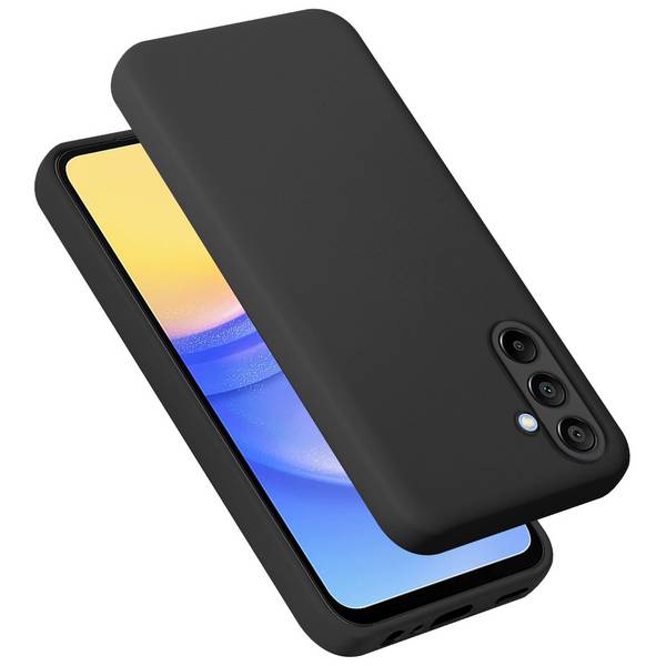 Cadorabo Schutzhülle für Samsung Galaxy A16 Hülle in Schwarz Handyhülle Case Cover TPU Etui