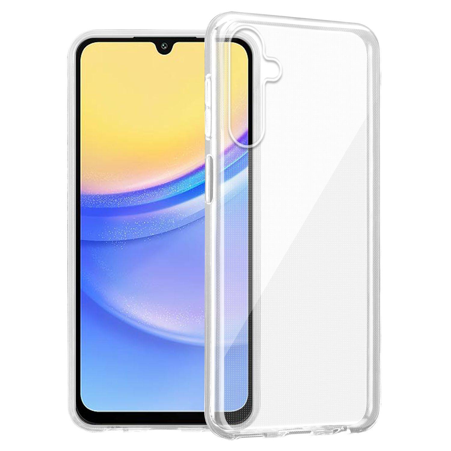 Cadorabo Hülle für Samsung Galaxy A16 Schutz Hülle in Transparent Schutzhülle TPU Silikon Cover Etui Case-0