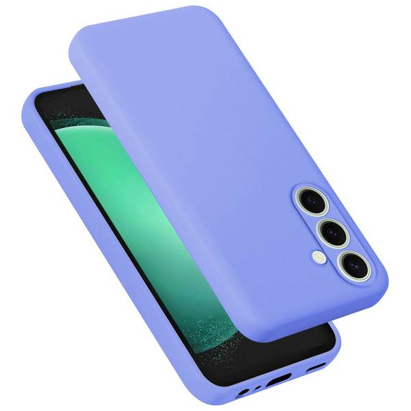 Cadorabo Schutzhülle für Samsung Galaxy S24 FE Hülle in Lila Handyhülle Case Cover TPU Etui