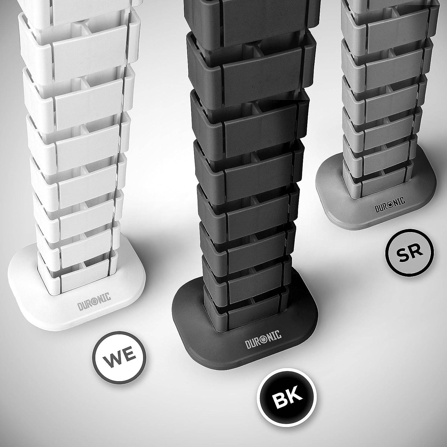 Duronic CM1DM BK Kabelkanal Kabelmanagement Schreibtisch Kabel Organizer-4