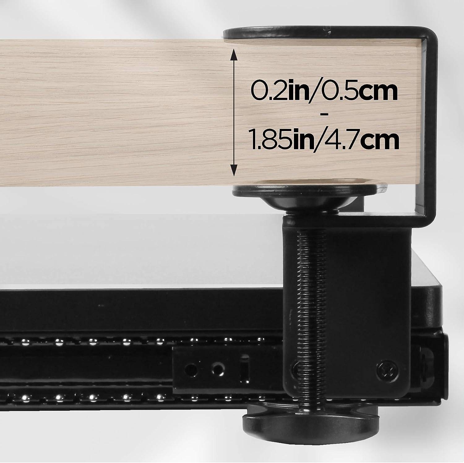 Duronic DKTPX2 Tastaturablage ergonomisch Schreibtisch Schublade ausziehbar-5