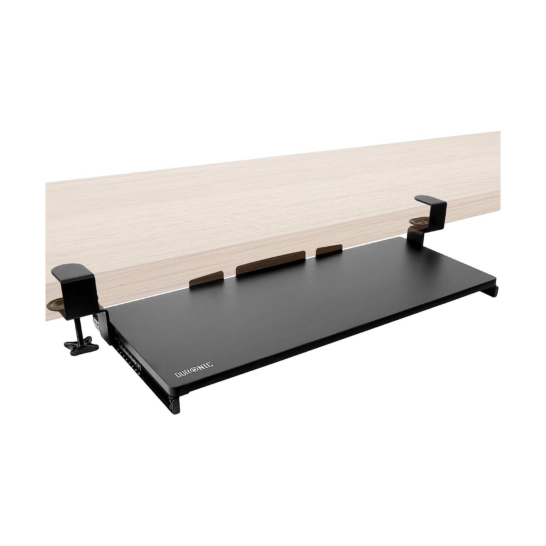 Duronic DKTPX2 Tastaturablage ergonomisch Schreibtisch Schublade ausziehbar-0