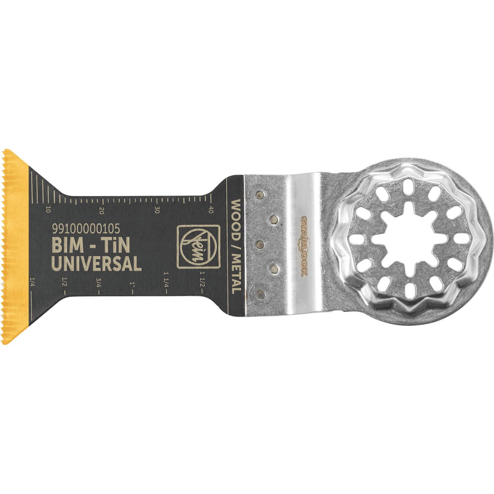 E-Cut Universal-Sägeblatt mit Titanbeschichtung, Länge 55 mm, Breite 44 mm, VE 1-1