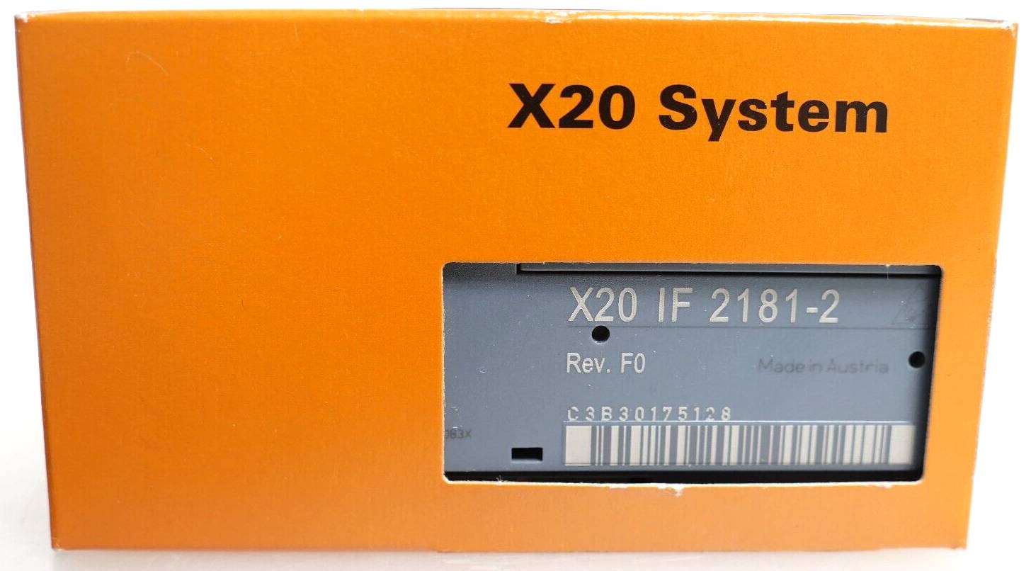 B&R Schnittstellenmodul X20 IF 2181-2 | Rev. F0 | X20IF2181-2