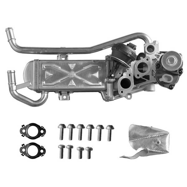 AGR-Modul elektrisch mit Dichtungen PARTSTEC für u.a. SEAT IBIZA