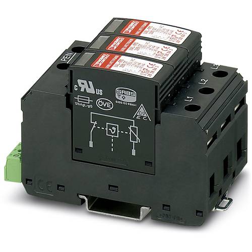 Phoenix Contact 2920230 VAL-MS 320/3+0 Überspannungsschutz-Ableiter Überspannungsschutz für: Verteilerschrank 20 kA 1 St...