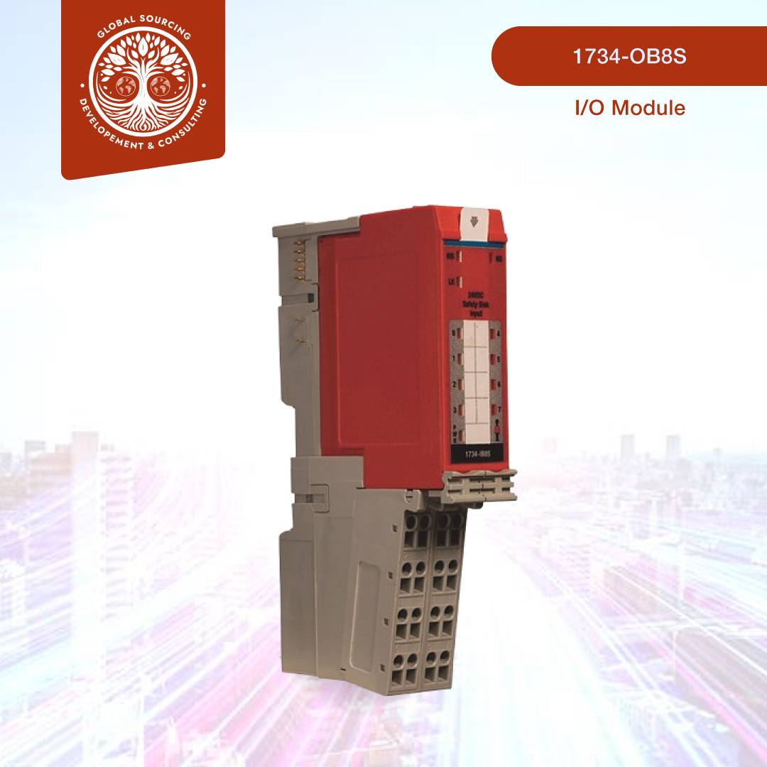 Allen-Bradley 1734-OB8S Allen-Bradley 0612598350643 POINT GUARD I/O SAFETY MODULE - 8 SAFETY SOURCING OUTPUT MODULE (COM-0