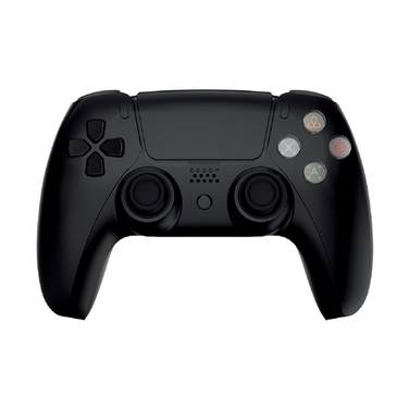Qware Wireless Controller kompatibel mit PlayStation 4  Bluetooth & USB-C Verbindung Schwarz