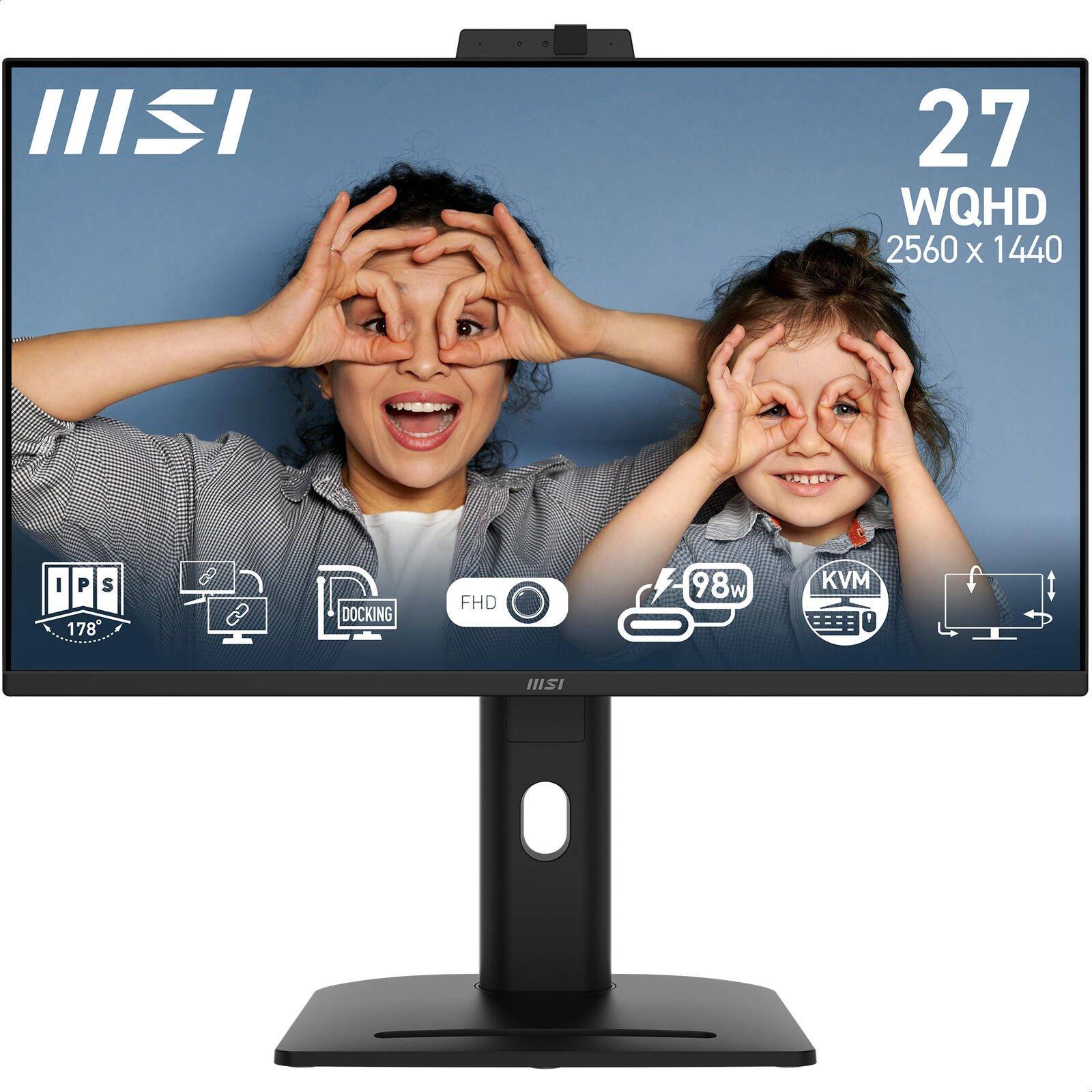 MSI PRO MP275QPDGDE Monitor 68,6 cm (27"") 9S6-3PC8CM-002-0