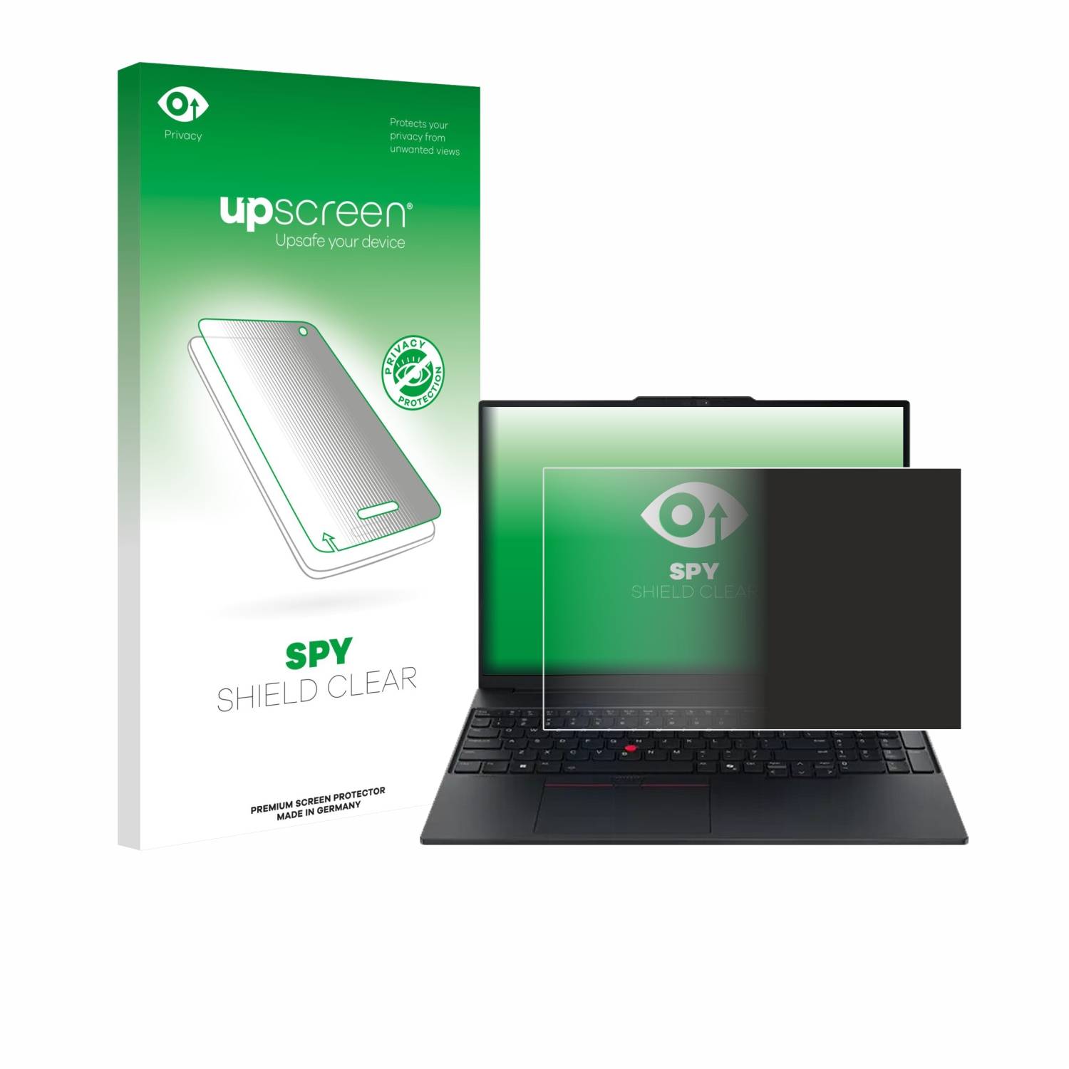 upscreen Blickschutzfolie für Lenovo ThinkPad E16 Gen 3 Anti-Spy Privacy Blaulichtschutz Sichtschutzfolie-0