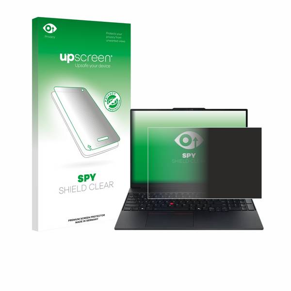upscreen Blickschutzfolie für Lenovo ThinkPad E16 Gen 3 Anti-Spy Privacy Blaulichtschutz Sichtschutzfolie