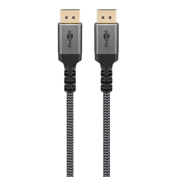 Goobay DisplayPort™-Kabel 2.0/2.1, 54 Gbit/s 2 m 8K/144 Hz DSC