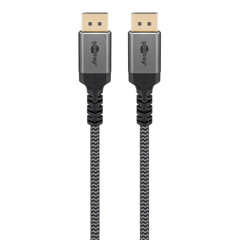 Goobay DisplayPort™-Kabel 2.0/2.1, 54 Gbit/s 2 m 8K/144 Hz DSC-0