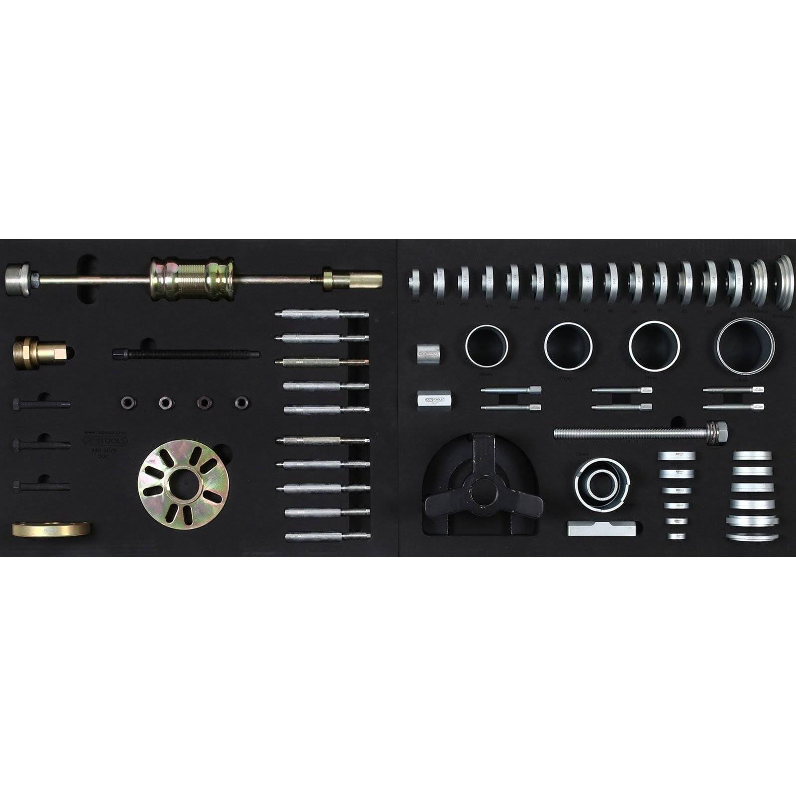 KS Tools 440.9076 MODULO Systemeinlagen-Satz für Radlager, 76-tlg-1