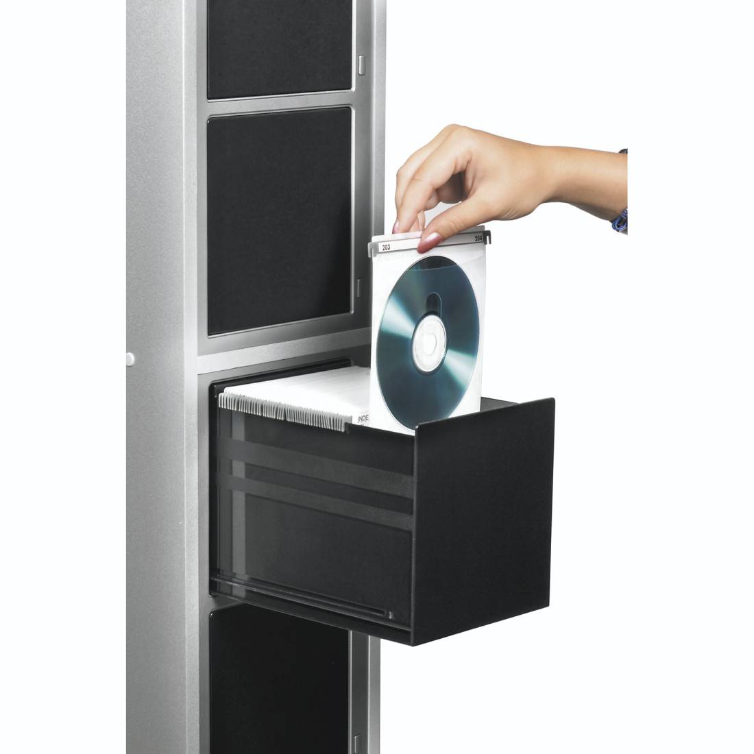 hama 00051176 CD/DVD Doppel-Schutzhüllen, 50er-Pack, Weiß-1