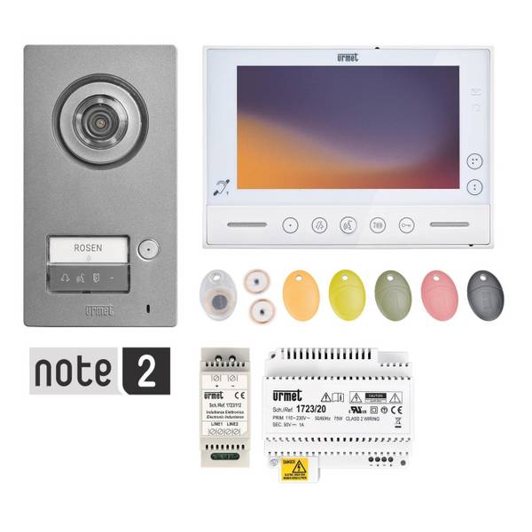 Grothe Video 2Draht-Set SET 1723/95 -Note 2 WLAN-74513 Install.Baumaterial Hauskomm/Batt/Sicher