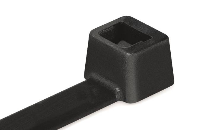 HELLERMANNTYTON - Hellermann UB385C-B-PA66-BK 100 Kabelbinder 390x4.7 schwarz 138-00050-0
