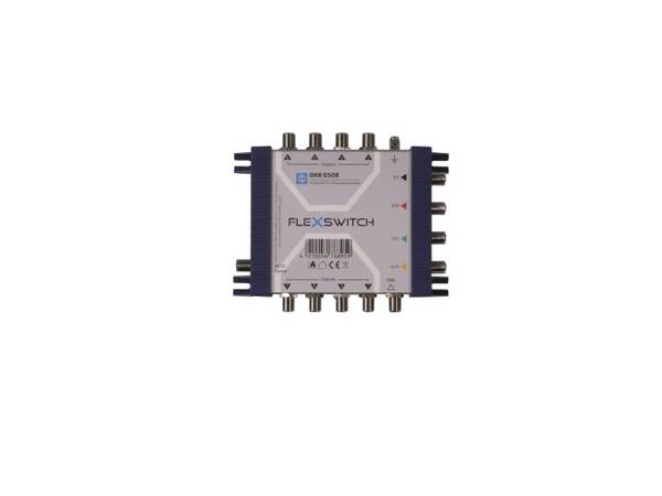 WISI FLEXSWITCH Multischalter DXR0508 5in8 passiv kaskadierbar Install.Baumaterial Antennen