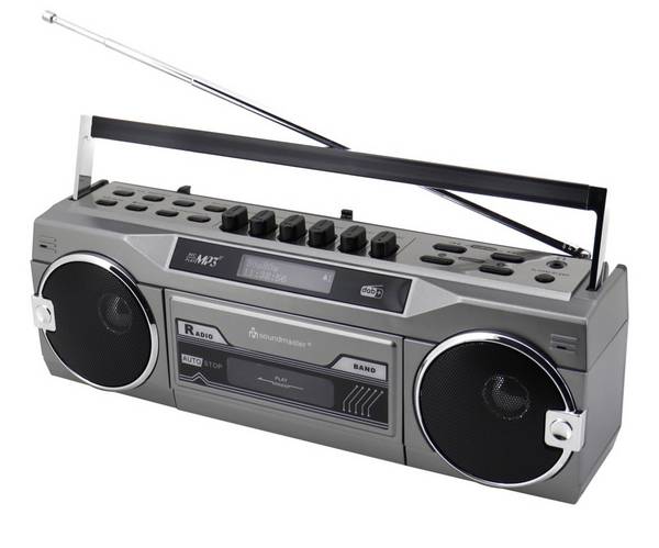 Soundmaster SRR80TI, 3 W, DAB+, FM, LCD, 3,5 mm, Alkali, 230 V