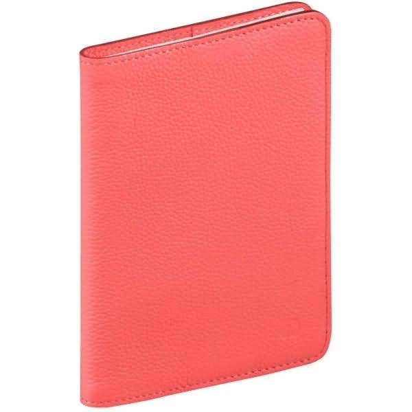 Kalender Tour 9x12,5cm Leder Tania koralle 2027-0