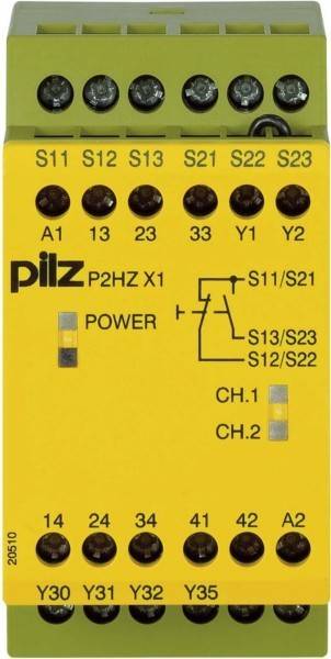 Pilz Zweihandbediengerät 115VAC 3n/o 1n/c P2HZ X1 #774435-0