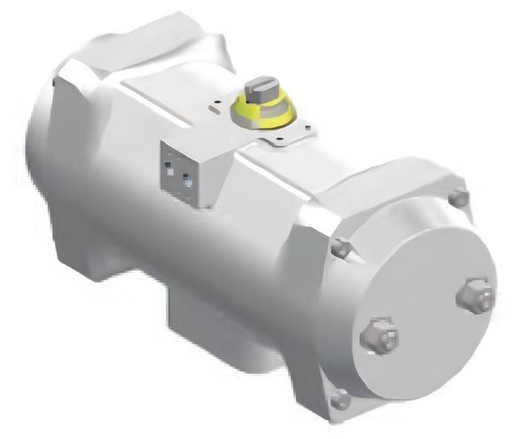 Max-Air Technology ST40, Hebel- und Ritzelantrieb aus rostfreiem Stahl
