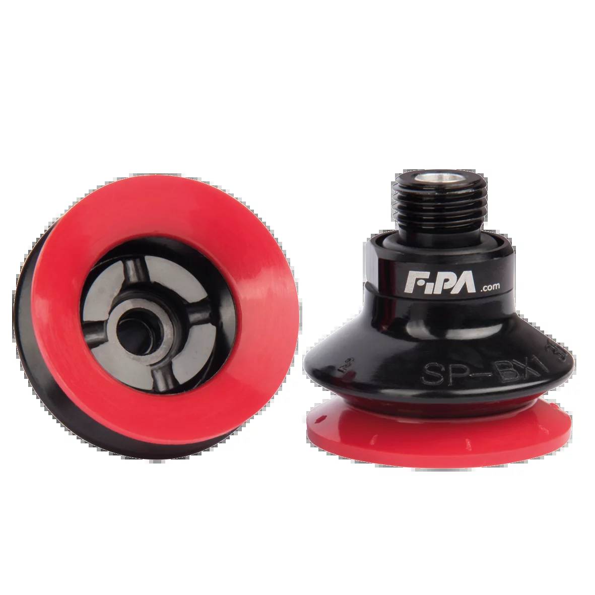 FIPA 22.037.258.16, Balgensauger Ø 37 mm (1,5 Balgen) Varioflex 30°/60°, mit Verschraubung G1/4-AG-0