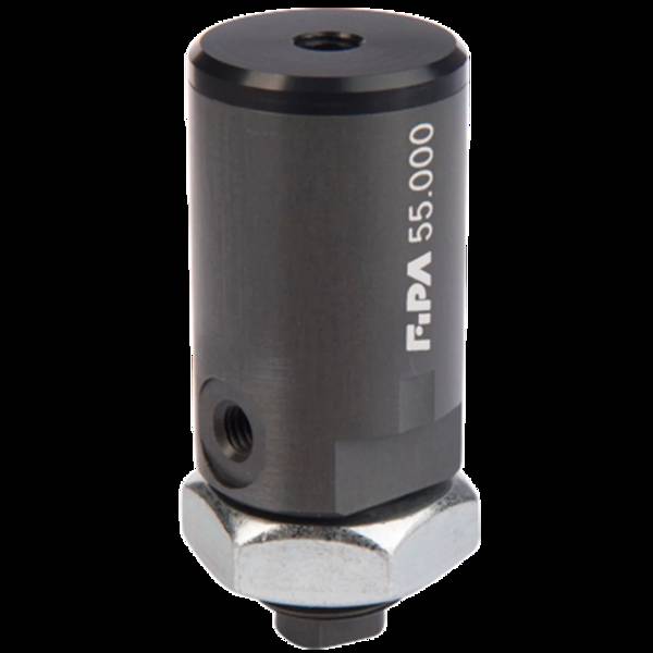 FIPA 55.000, Vakuum-Hubzylinder "vakuumbetrieben" Hub: 17 mm, verdrehsicher (hartcoatiert)