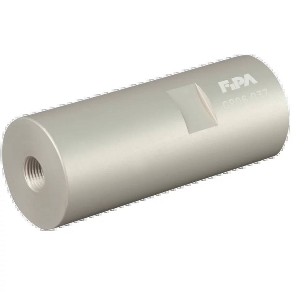 FIPA GR06.037, Verlängerungsrohrfür Innengreifer mit Greifbalg Länge 75 mm, Anschluss M20x1,5-IG, Aluminium-0