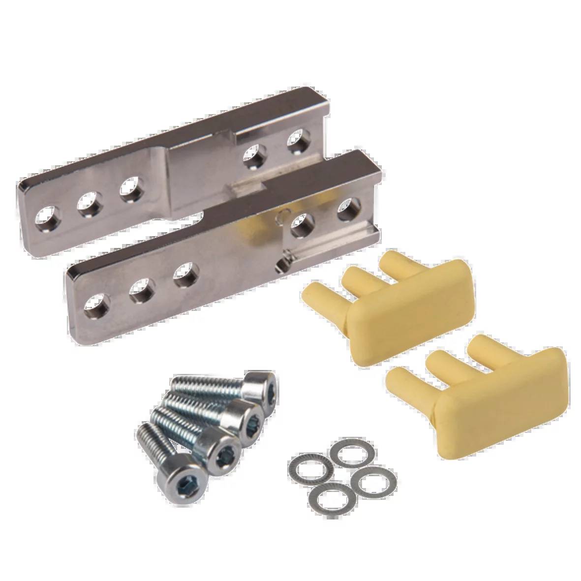 FIPA GR04.122-20-4, Greifbackensatz für 2 Finger Parallelgreifer 1.4305, HNBR gummiert, Länge 57 mm-0