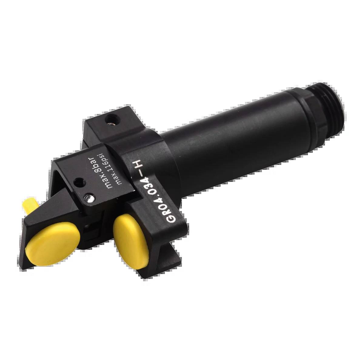 FIPA GR04.034-SE-HNBR, 95° Greiffinger, Klemm-Ø 14 mm, einfachwirkend, mit HNBR-Pad + Anschlagelement (Komplettset)-0