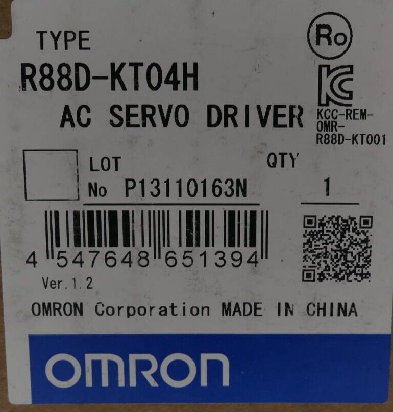 Omron AC Servo Driver Servoantrieb | R88D-KT04H-1