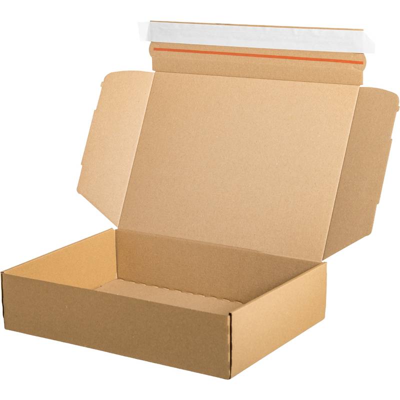 Modulbox Versandkarton mit Selbstklebeverschluss und Aufreißfaden, 335 x 244 x 77 mm – DHL Kleinpaket
