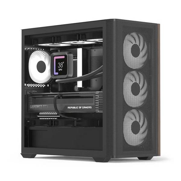 Aerocool PC Gehäuse D301A Mini-Tower Schwarz ACCS-MA03043.11