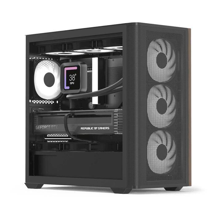 Aerocool PC Gehäuse D301A Mini-Tower Schwarz ACCS-MA03043.11-0