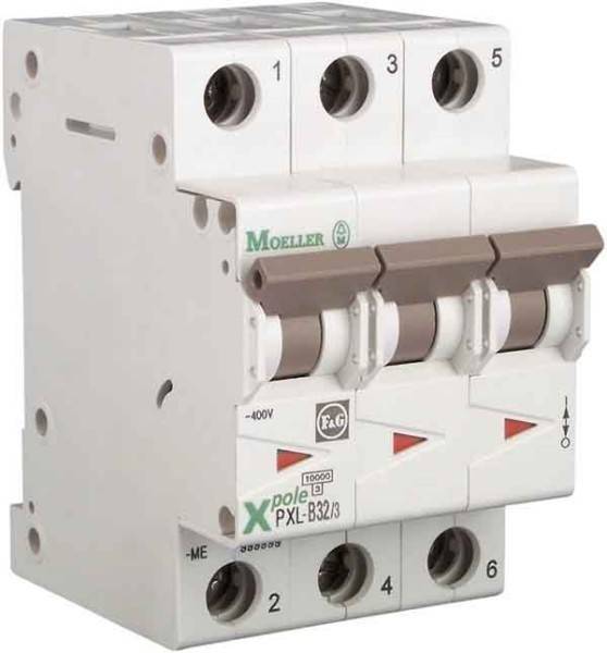 Eaton Eaton (Installation) LS-Schalter m.Beschrift. C 6A, 3p PXL-C6/3-0