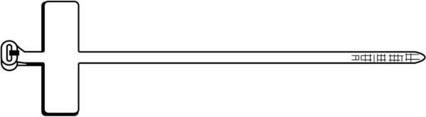 ABB Stotz S&J T&B Kabelbinder 92x2,4mm natur TY 551 M