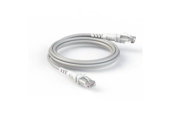 ThePATCHCORD RJ45 Patchkabel Cat. 6A U/UTP extra duenn grau - Netzwerk - CAT 6a-0