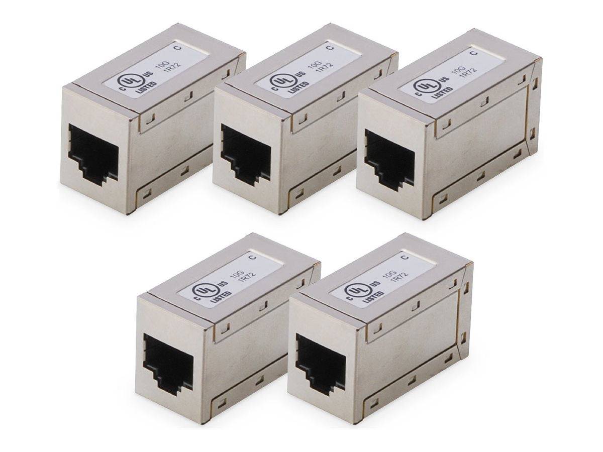 DIGITUS CAT 6, modulare Kupplung, geschirmt - 5 Stk.